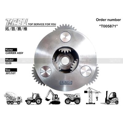 Good price Heavy Duty E320 Excavator Travel 2 Stage Carrier ASSY met planetaire reducer online