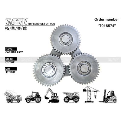 Good price 569-4290 Versatile Heavy Duty E320GC Excavator Travel 1 Stage Carrier ASSY met planetary reducer type en staalconstructie online
