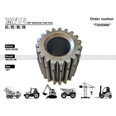 Good price LQ15V00007S089 Hoge precisie SK250-6E Graafmachine Rijden 2-traps Zonnewiel voor Planetaire Reductie Type in Machinereparatiewerkplaatsen online