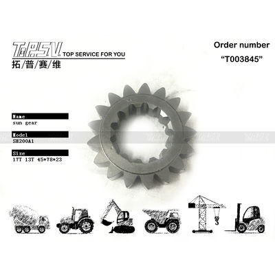 Good price KRC0147 SH200 Graafmachine Swing 1 Stage Sun Gear voor graafmachines Zwarte kleur gebruikt in graafmachines online