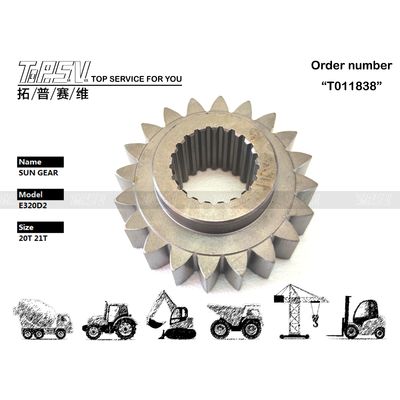 Good price 367-8364 Gebruikt in E320D2 Graafmachine Swing 1 Stage Sun Gear Machinery Graafmachine Sun Gear voor graafmachine Transmissie systeem online