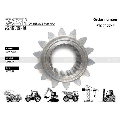 Good price Hoogprecisie CLG925 Graafmachine Swing 1 Stage Sun Gear voor gemakkelijke installatie Gear Oil onderhoud en hoge precisie prestaties online