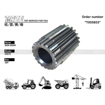 Good price 307-4162 Planetary Reducer E307C Excavator Travel 2 Stage Sun Gear voor de prestaties van zware graafmachines online