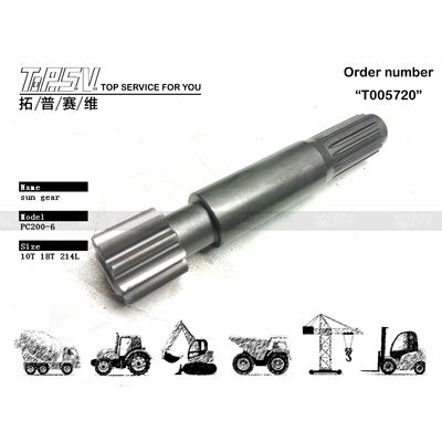 Good price 20Y-27-42510 Compatibility Compatible With Various PC200-6 Excavator Travel 1 Stage Sun Gear Models Excavator Sun Gear Depends On Size Used In Excavator Machinery online