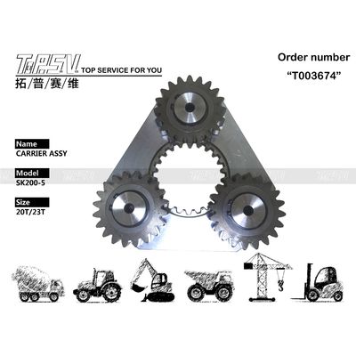 Good price Oorsprong SK200-5 Graafmachine Swing 1 Stage Carrier Assy Voor graafmachines online