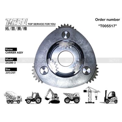 Verbeter de bouwproductiviteit met ZX200-3 Excavator Travel 1 Stage Carrier ASSY Device Hydraulische motor