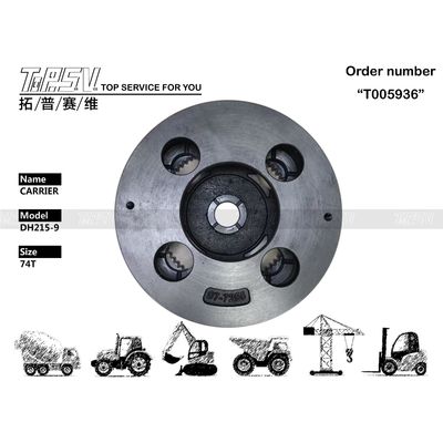 NA00325 DX220 Graafmachine Rijden 2-Traps Drager voor Transport Verpakking Verzegelde Zak binnen Geavanceerde Technologie van Machine Reparatiewerkplaatsen