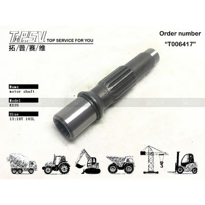 Good price Staal KX35 Excavator Travel Motor Shaft Compatibel met excavator transmissie systeem online