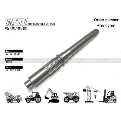 Good price Black Color Option for High Durability Other HD250 Excavator Travel Motor Shaft Reducer Parts online