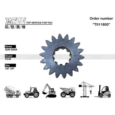 Good price Hoge duurzaamheid PC40 Graafmachine Reisversnellingsbak 1ste fase Zonneversnellingsbak Precision Engineering zorgt voor een soepele schommelbeweging geschikt voor zware graafmachines online