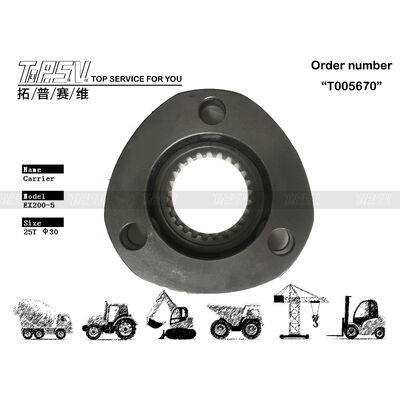 Good price 2034835 Zwart EX200-5 Excavator Travel 1 Stage Planetary Carrier Compatibel met Excavator Merken En Modellen Duurzaam zwaar werkbouwapparaat Component online