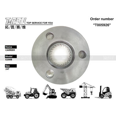 Good price 094-1514 Zwarte E200B Graafmachine 2 Stage Carrier Precision Engineered Component die een soepele rotatie en stabiliteit voor de graafmachine verzekert online