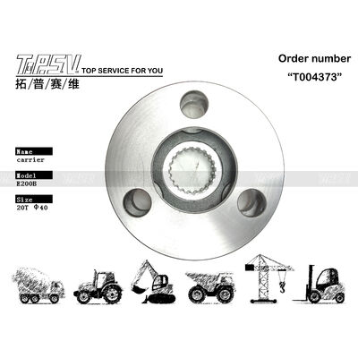 7Y-1752 E200B Graafmachine Swing 2 Stage Planetary Carrier Heavy Duty Durable Component Geschikt voor onderhoud en vervanging van de graafmachine aandrijfsysteem