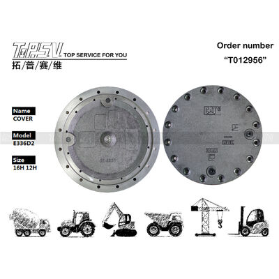 Hydraulische motor aandrijving E336D2 Excavator Final Drive Cover Geoptimaliseerd voor hoge precisie en hoge duurzaamheid in graafmachines