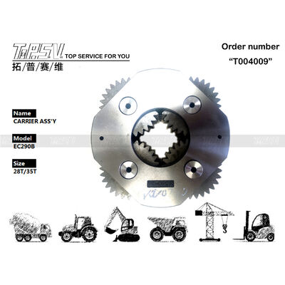 VOE14547280 Steel Heavy Duty EC290B Excavator Swing 2 Stage Carrier ASSY Compatibel met merken en modellen van excavatoren
