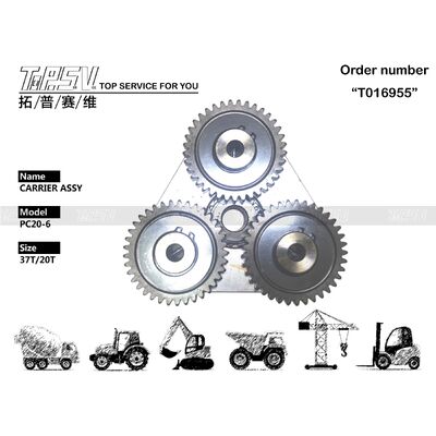 Good price FUGHC-3-2-1159 Stalen graafmachine drager Assy met planetaire reducer Duurzaam zwaar werk PC20-6 Graafmachine Reizen 1 Stage Drager ASSY Component Constructie machine onderdeel online