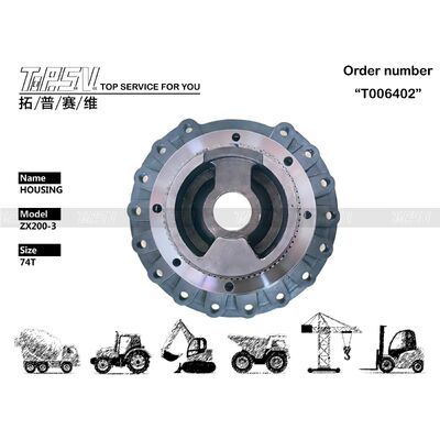 Good price 1031123 ZX200-3 Graafmachine Reizen Motor Housing Parts For Travel Drive Graafmachine onderdelen online