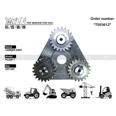 PC200-7 Graafmachine Swing 1 Stage Carrier ASSY voor graafmachines