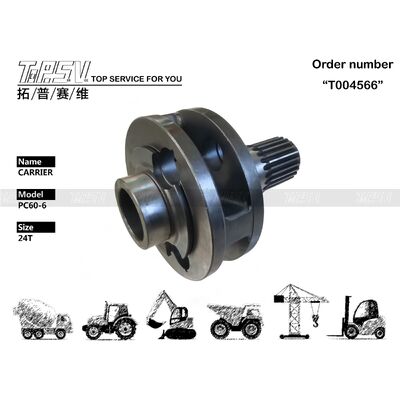 201-26-61211 PC60-6 Graafmachine Swing Carrier voor Swing Drive graafmachine reserveonderdelen