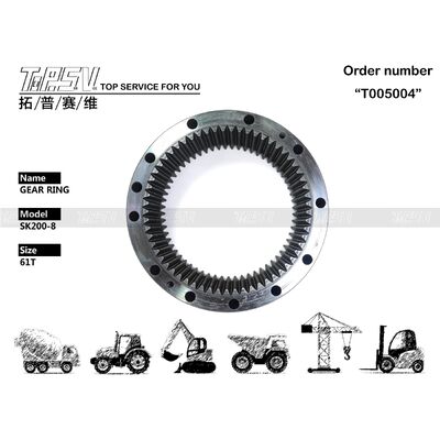 Good price YN32W01056P1 SK200-8 Graafmachine Zwenkring voor Zwenkaandrijving Graafmachine Onderdelen online