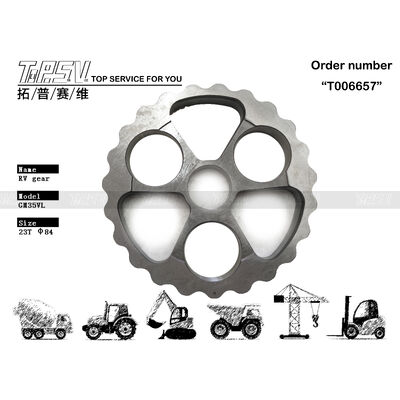 GM35VL graafmachine reis RV tandwielonderdelen voor graafmachine reserveonderdelen voor reisaandrijving