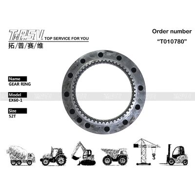 2024077 Swing 2 Stage Gearbox Ring Gear High Precision voor graafmachine HITACHI EX60-1