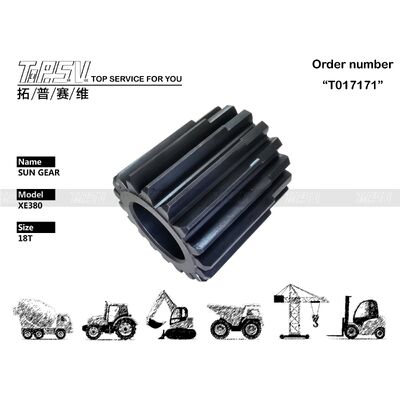 XE380 Graafmachine Reizen 2 Stage Sun Gear Onderdelen voor Travel Drive Graafmachine Reserveonderdelen