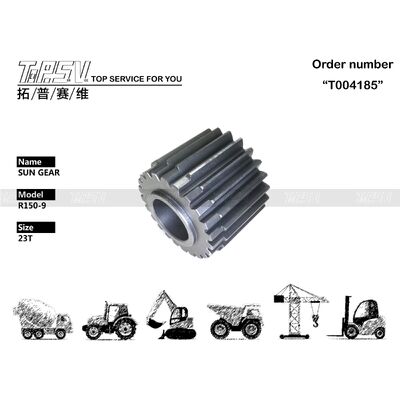 R150-9 Graafmachine Swing 2 Stage Sun Gear Onderdelen voor Swing Drive graafmachine reserveonderdelen