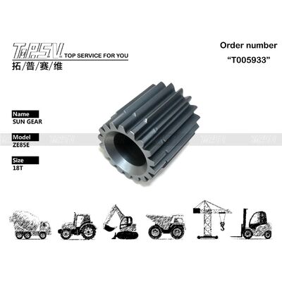 Hoge duurzaamheid Hydraulische motor TM10VD Graafmachine Reis 2 Stage Zonne-aandrijving Motoronderdelen